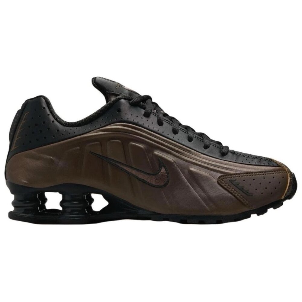 Nike Shox R4 Ironstone Off Noir AR3565-007 Women's Size 8 NEW - Picture 2 of 8
